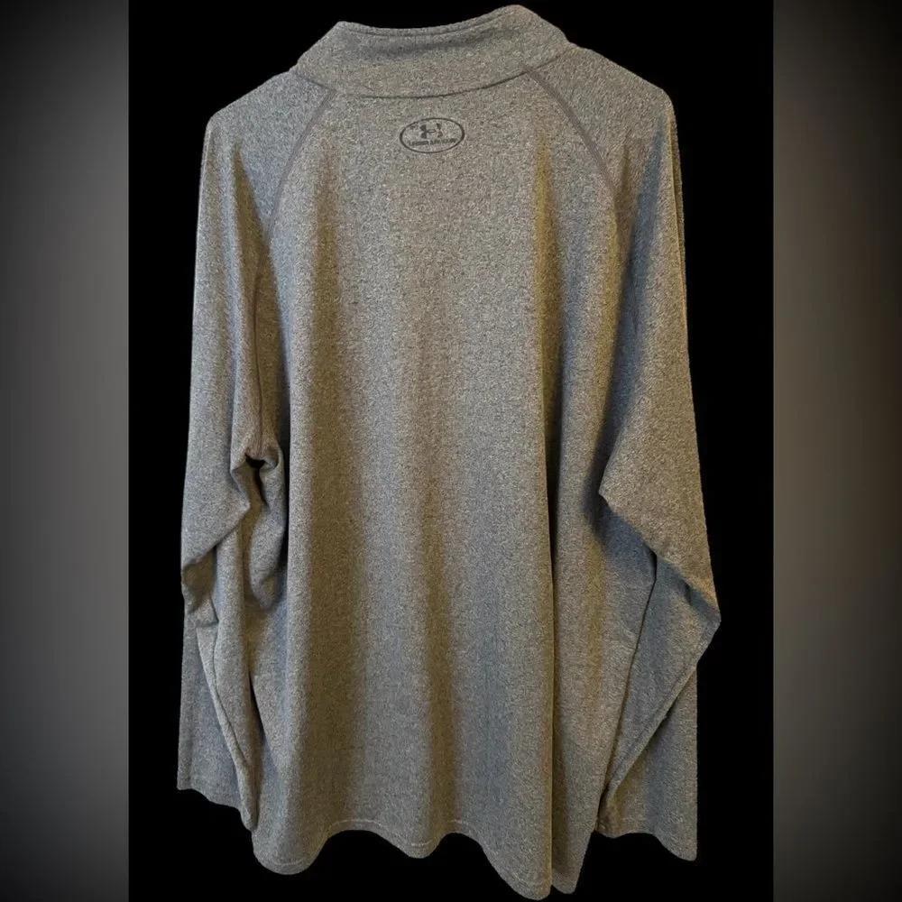 Under Armour Heatgear Men's 2XL Gray Quarter zip